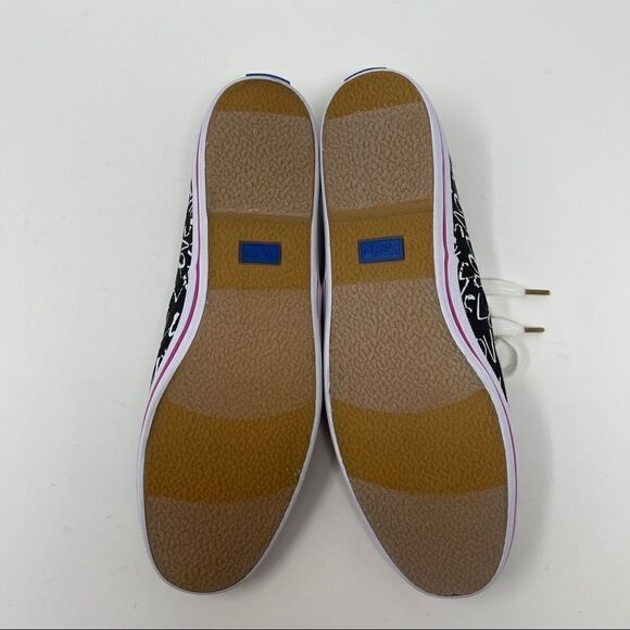 Kate Spade New York KEDS Sneaker Love Black White MISMATCHED Size 8.5Right 9Left - Picture 7 of 11